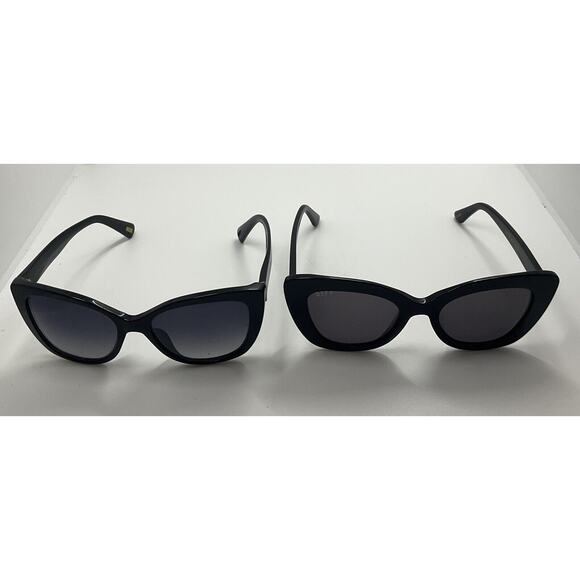Diff’s Women’s Sunglasses Cat eye (LOT OF 2) Black Polarized Grey Lenses main image 6